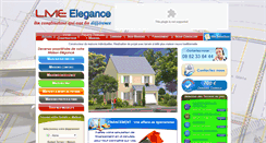 Desktop Screenshot of lme-elegance.fr